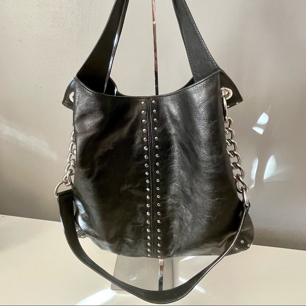 Beautiful Michael Kors black leather bag